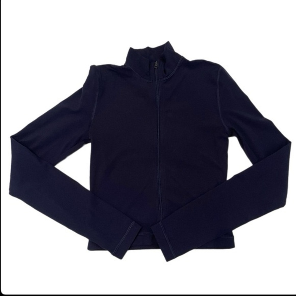 TNA Action TaBUTTER™ Limit Zip-Up in Navy Size XS